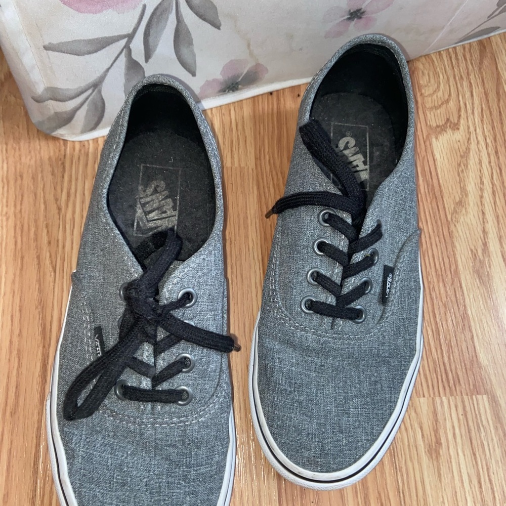Grey vans